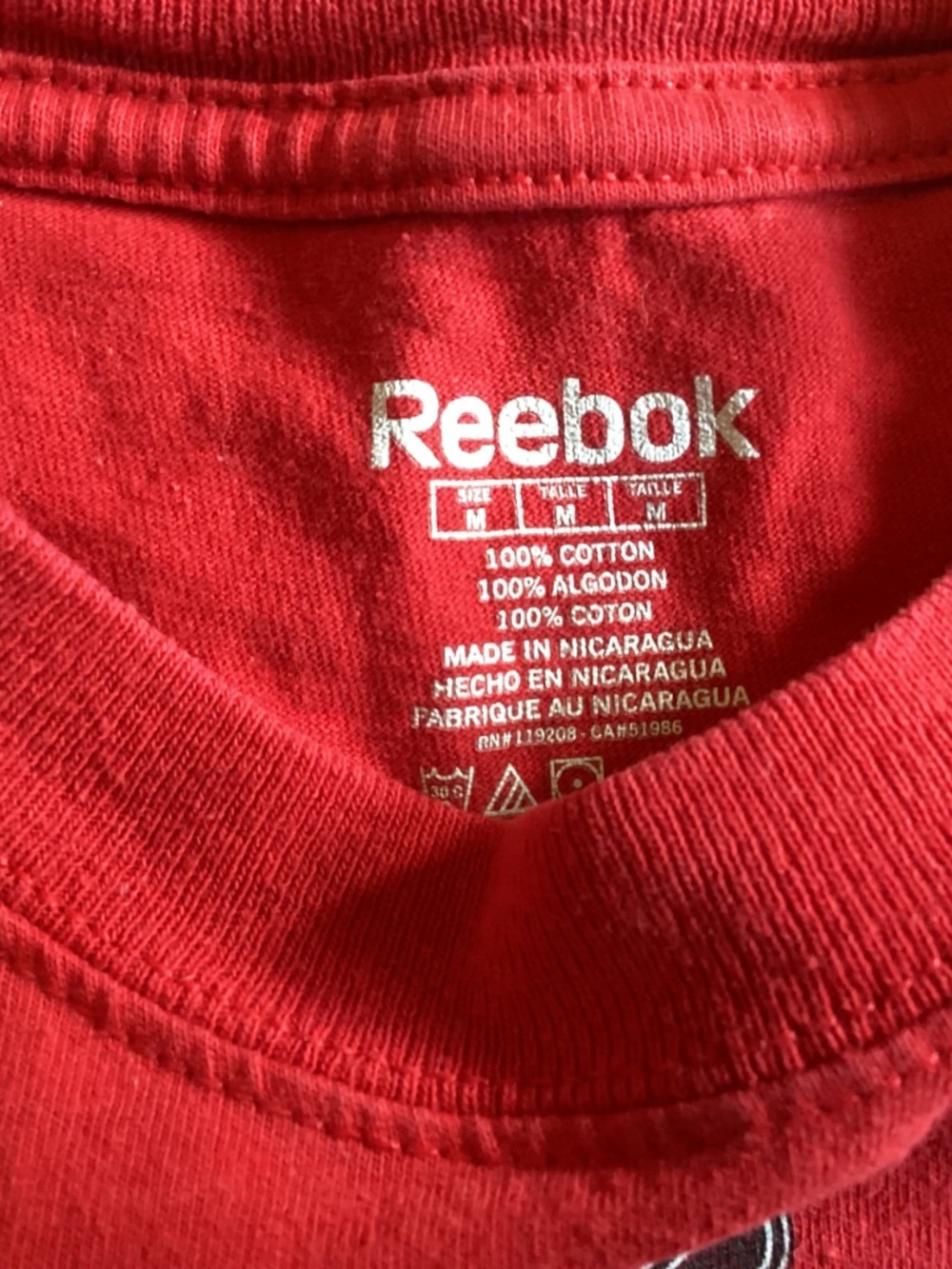 Washington Capitals Reebok Shirt - Picture 3 of 3